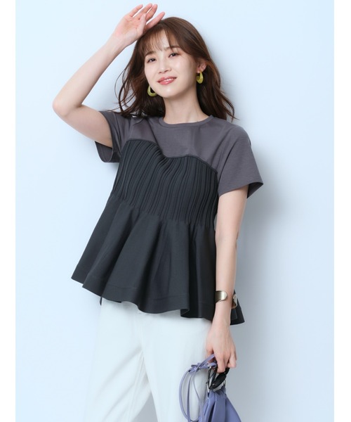 JUSGLITTY（ジャスグリッティー）の「レイヤードライクニット（ニット