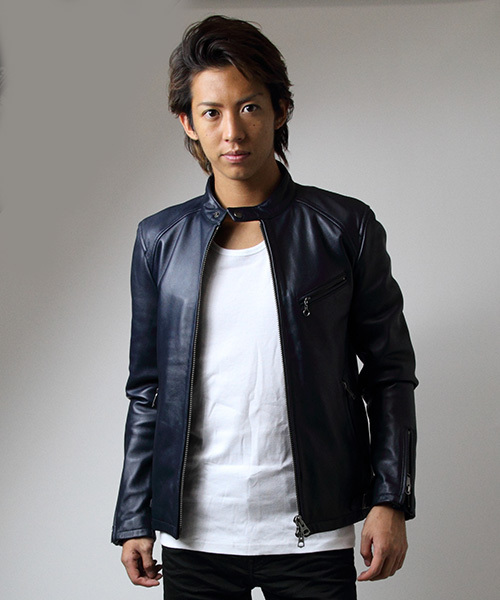 ラムレザーシングルライダース（ライダースジャケット）｜JACKROSE