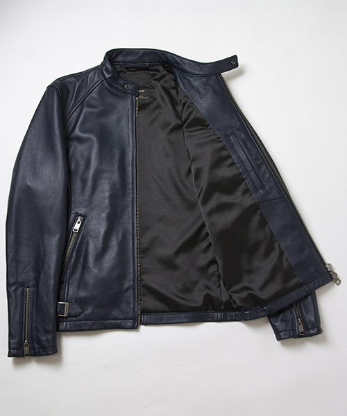 ラムレザーシングルライダース（ライダースジャケット）｜JACKROSE