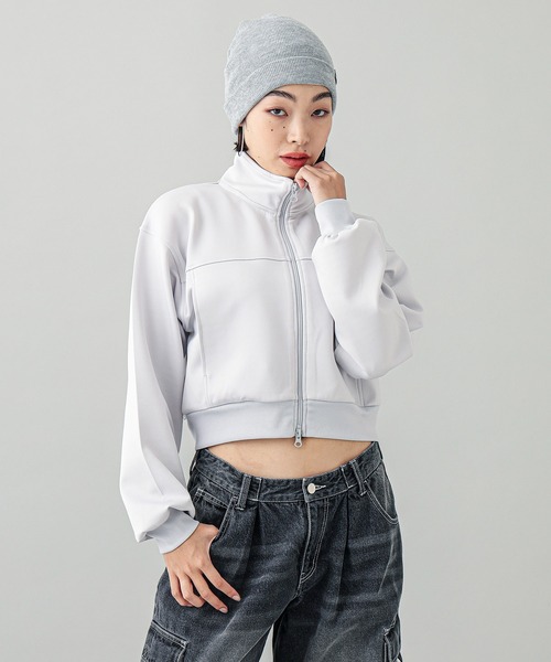 X-girl（エックスガール）の「COMPACT ZIP UP TOP（ジャージ）」 - WEAR