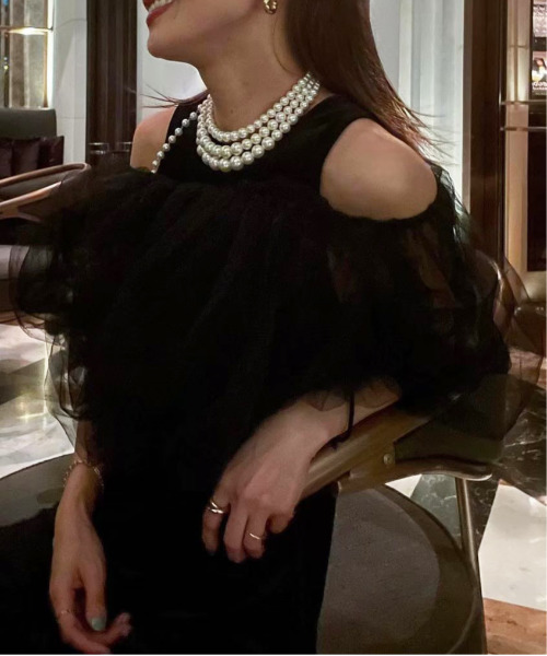 Ameri（アメリ）の「UND MANY WAY BALLOON VEIL DRESS（ワンピース