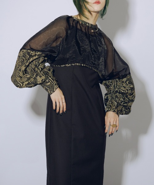 Ezick Lady set レーストップドレス 結婚式 ボレロ Ezick（エジック