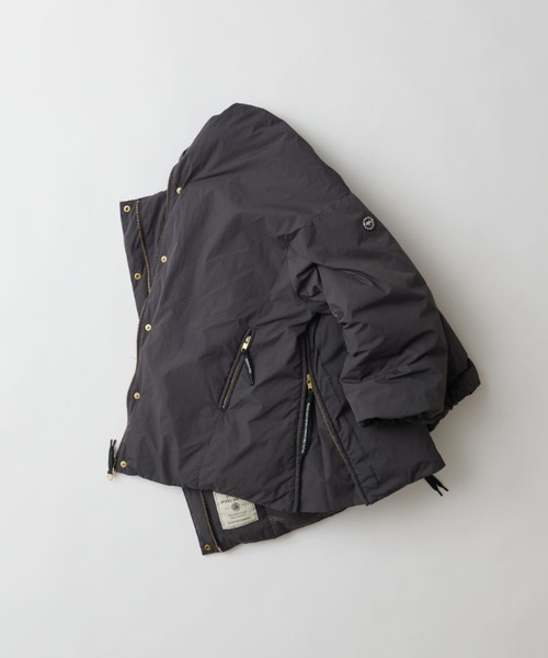 WEB限定】フレンチダックダウン サイドジップジャケット（ダウン