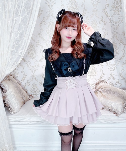 地雷 マーズ セーラー ブラウス ノエミー スカパン 十字架リボン