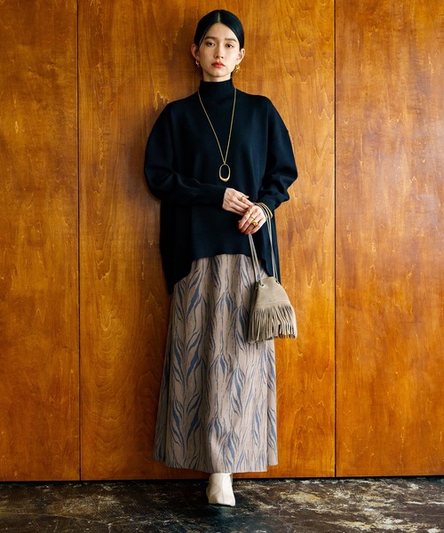 LOUNGEDRESS（ラウンジドレス）の「総針ハイネックニット（ニット