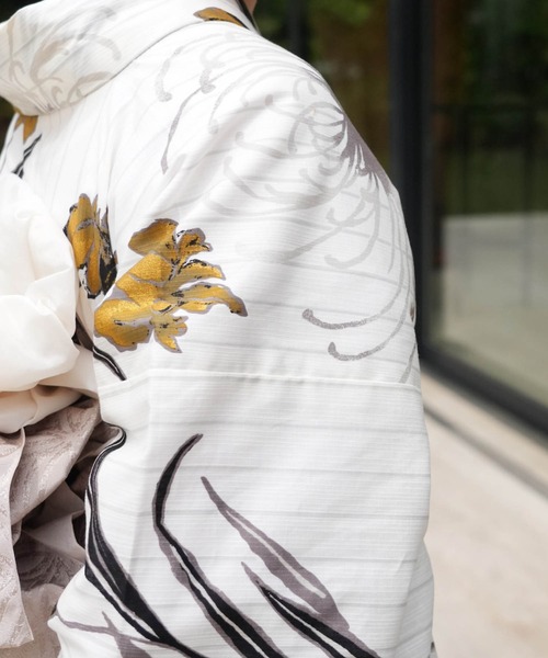 utatane（ウタタネ）の「【utatane×Acka.】浴衣4点セット 菖蒲と糸菊