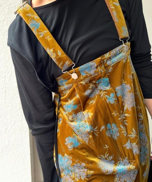 Ameri（アメリ）の「FLOWER PRINT VELOUR PANTS（その他パンツ）」 - WEAR