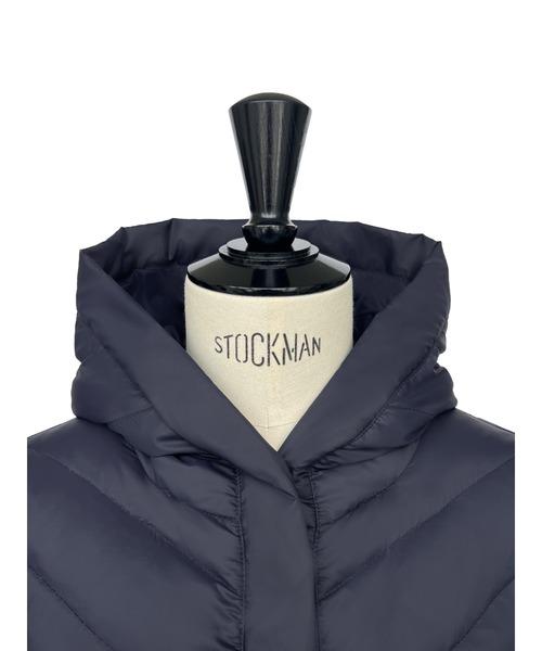 ダンボールニット ライトダウンジャケット(Bタイプ/ペプラム