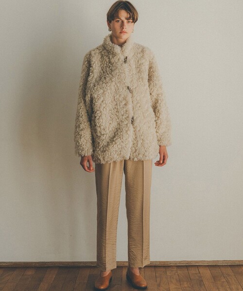 CLANE（クラネ）の「【CLANE/クラネ】カールファーショートコート