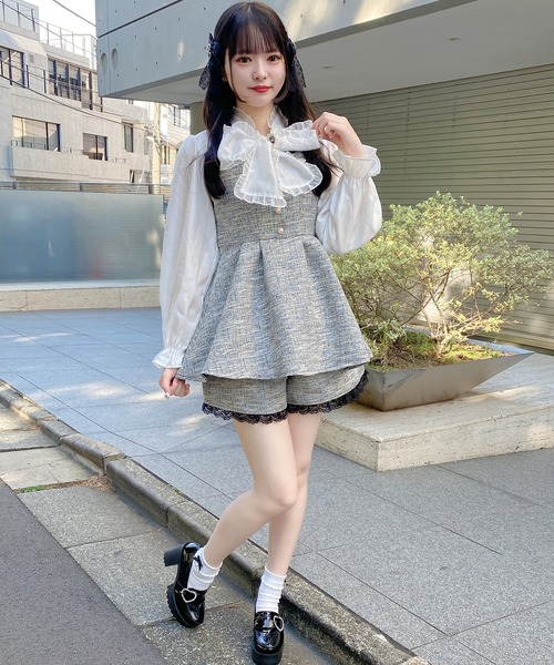 ROJITA（ロジータ）の「BIGリボンツイードセットアップ（セットアップ