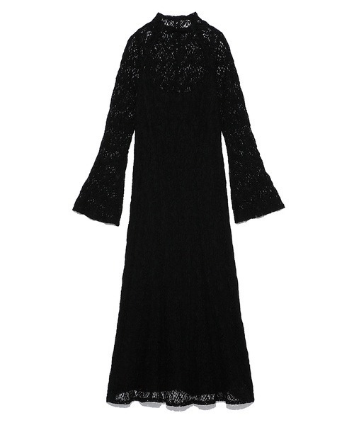 LILY BROWN（リリーブラウン）の「リンクルレースフレアスリーブ