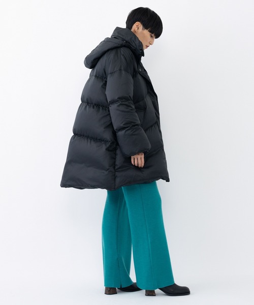 りんLANVIN en Bleu グレー ダウンジャケット 36 LANVIN en Bleu