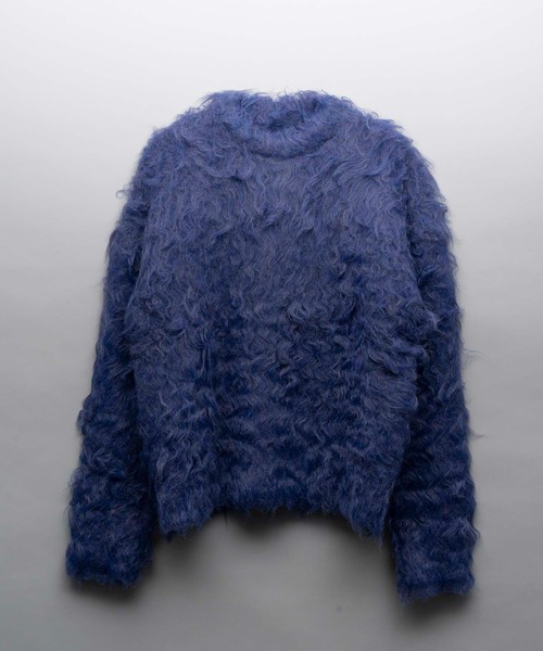 UNISEX》Prime-Over Shaggy Crew Neck Knit Pullover/プライムオーバー