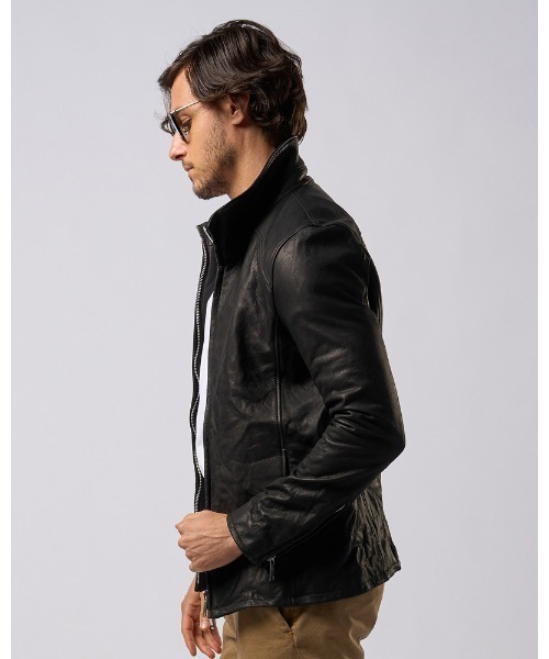 wjk（ダヴルジェイケイ）の「stand riders(cow leather)（ライダース