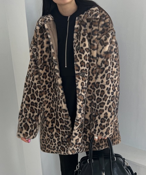 JEANASIS（ジーナシス）の「アニマルファーステンコート/166776