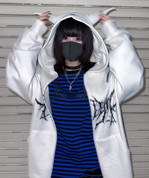 REFLEM（レフレム）の「『REFLEM/レフレム』DEVILデザインZIPパーカー