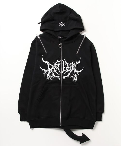 REFLEM（レフレム）の「『REFLEM/レフレム』DEVILデザインZIPパーカー