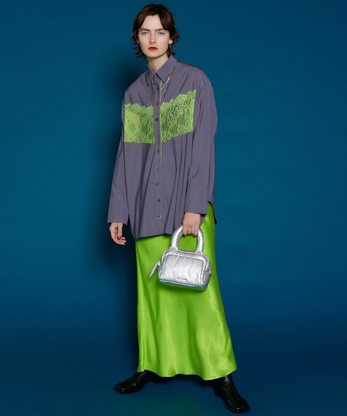 MAISON SPECIAL（メゾンスペシャル）の「Lace Docking Shirt/レース