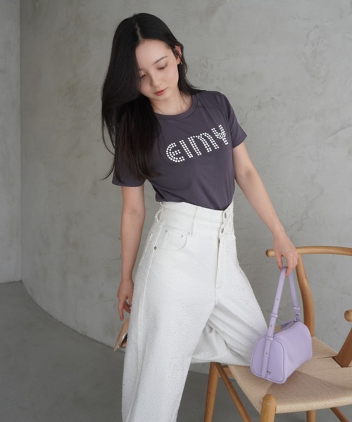 drop patternデニムパンツ（デニムパンツ）｜EIMY ISTOIRE（エイミー