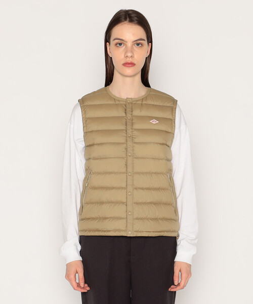 DANTON（ダントン）｜ダウンベスト（ベージュ系）一覧 - WEAR