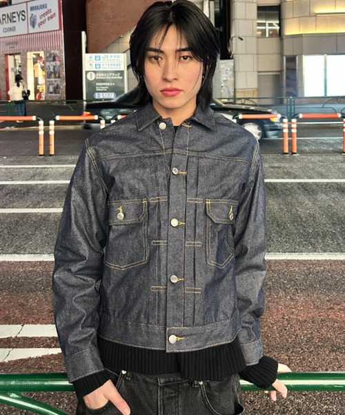 セール】hyoma - リジットデニムジャケット - made in INTERFACTORY