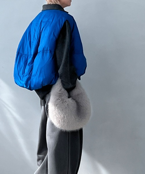 chuclla チュクラ ラウンドボリューム ダウンベスト ブラック chuclla