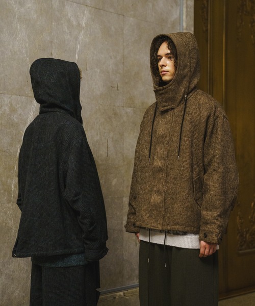 CASPER JOHN（キャスパージョン）の「Boucle short mods coat/ブークレ