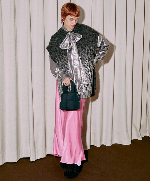 MAISON SPECIAL（メゾンスペシャル）の「Metallic Foil Cable Vest