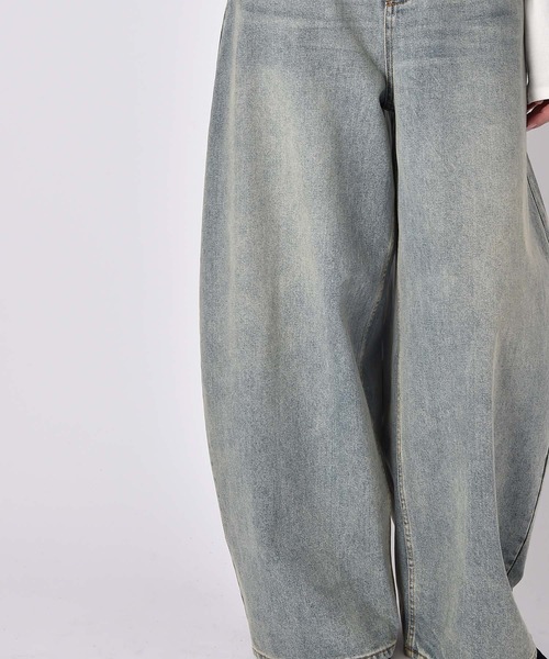 AKTE（アクテ）の「バギートップデニムパンツ（デニムパンツ）」 - WEAR