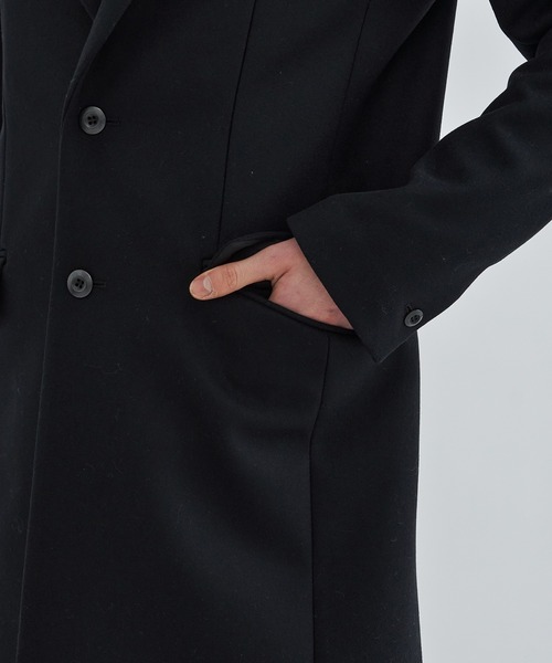 STUDIOUS別注 カシミア混チェスターコート/EX.CHESTER COAT