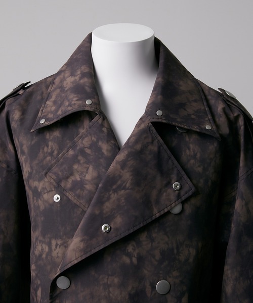 GRANCY（グランシー）の「【GRANCY】Patterned Long Trench Coat / 総