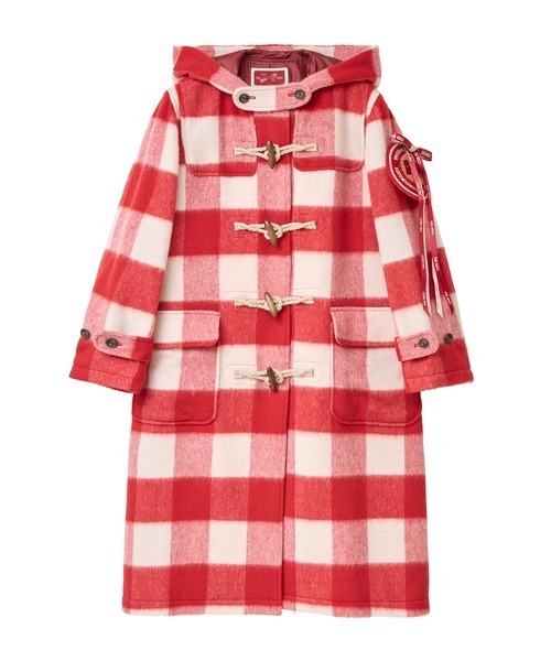 PINK HOUSE（ピンクハウス）の「ワッペン付きダッフルコート（ダッフル