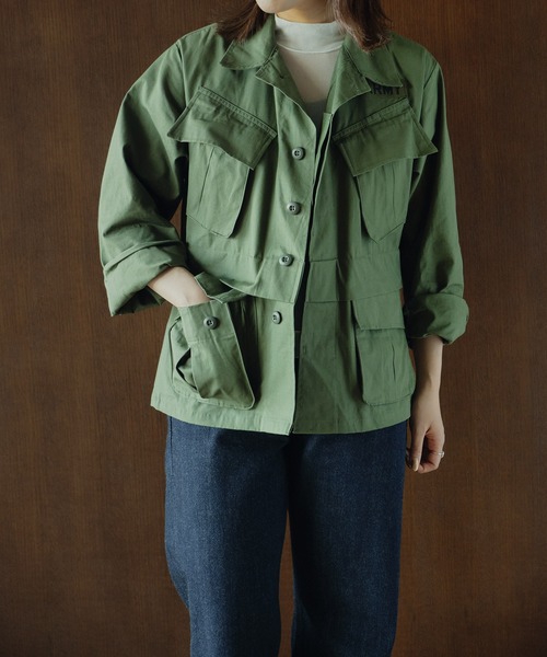 ANATOMICA | リップストップ ジャングルファティーグジャケット WOMEN