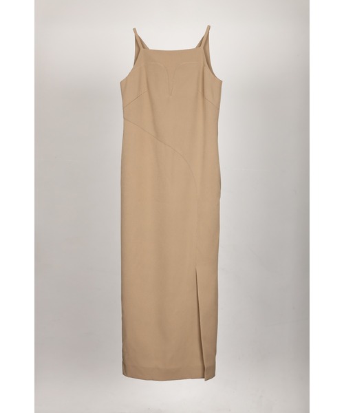 カッティングカーブドレス / cutting curve dress（ドレス）｜ANDRESD