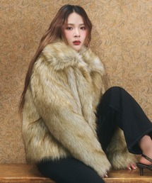 SLY（スライ）の「MICHIXSLY FUR JK ミチスライ ファー ジャケット