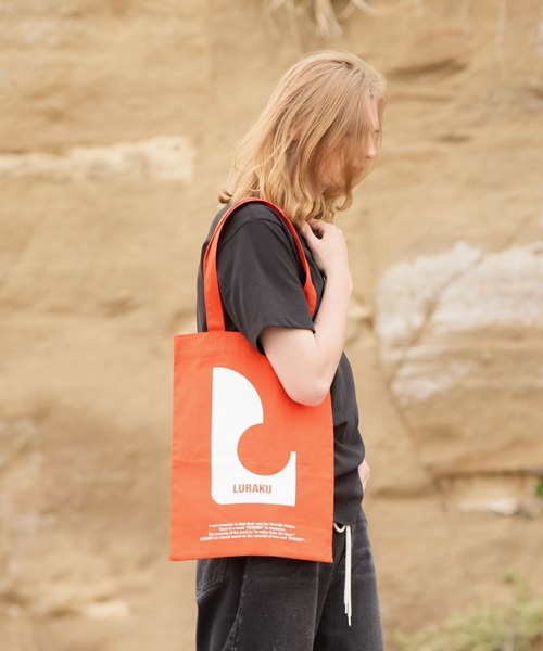 LURAKU（ルラク）の「【LURAKU】 Graphic color Tote Bag