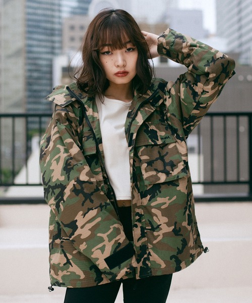 X-girl（エックスガール）の「MILITARY PROTECTIVE JACKET（ブルゾン