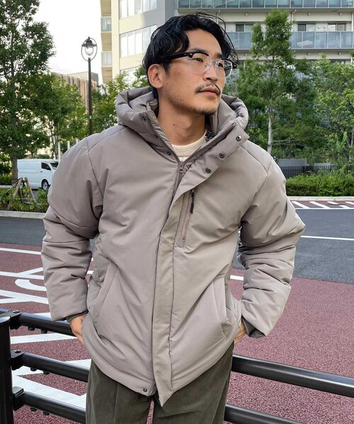 THE SHOP TK （ザ ショップ ティーケー ）の「◇フード付中綿ブルゾン