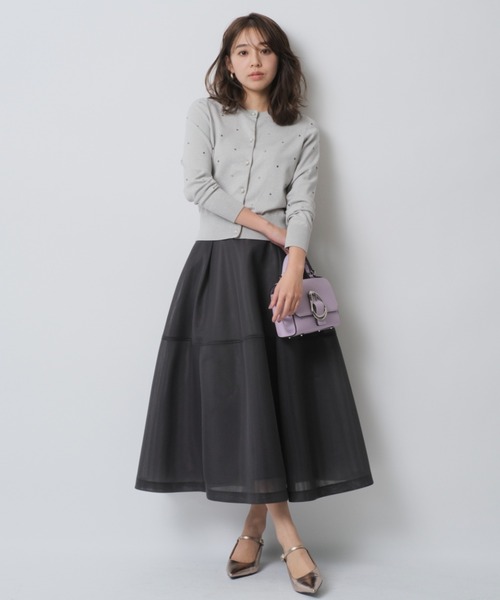 JUSGLITTY（ジャスグリッティー）の「シアーフォルムスカート