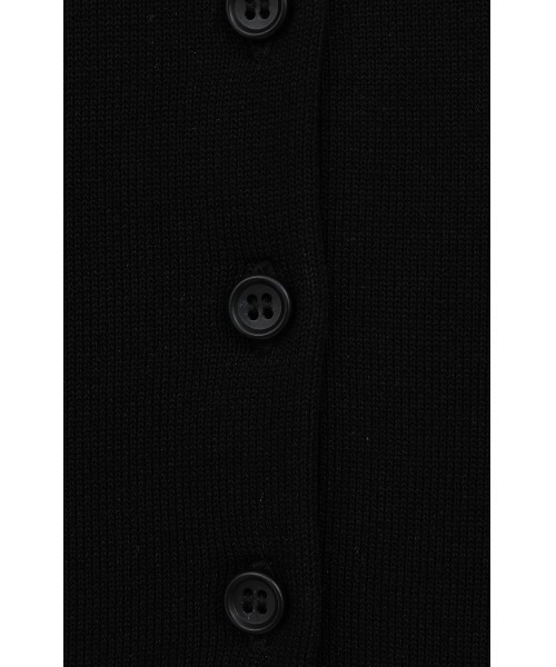 セール】SHOULDER PADS POLO KNIT TOPS（ニット/セーター）｜CLANE