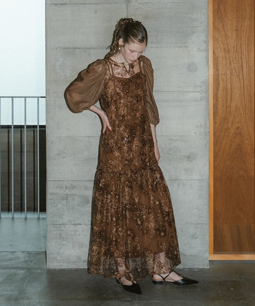 Detachable sleeve dress（ドレス）｜et.UNiVER（エトユニベール）の