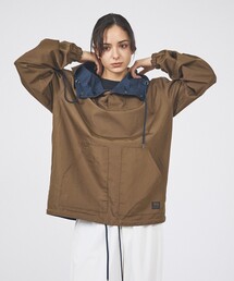 ブルゾン（グリーン・カーキ/緑色系・フードあり）ファッション通販
