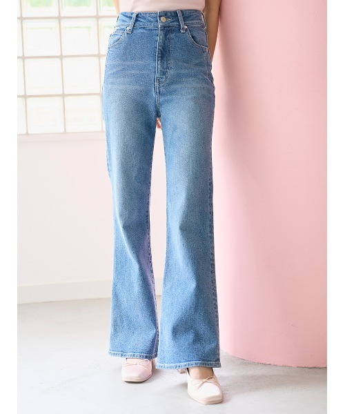 STYLEUPPANTS】ハイウエストフレア（その他パンツ）｜SNIDEL