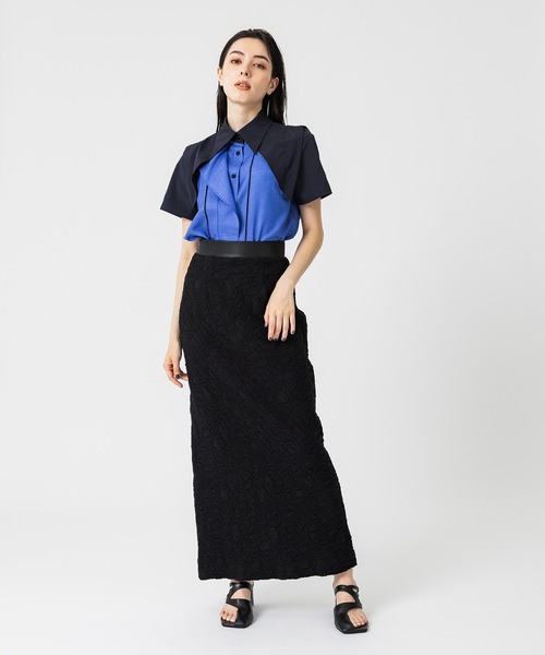 UNITED TOKYO（ユナイテッドトウキョウ）の「カールレイヤードブラウス