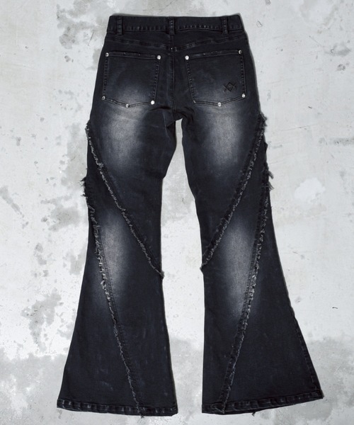 REFLEM（レフレム）の「『REFLEM/レフレム』切替フレアデニムパンツ