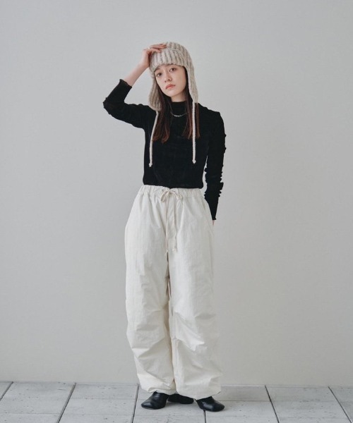 TODAYFUL（トゥデイフル）の「Warm Drawstring Pants（その他パンツ