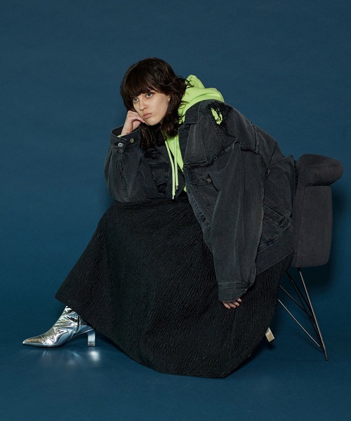 MAISON SPECIAL（メゾンスペシャル）の「Crash Denim Blouson