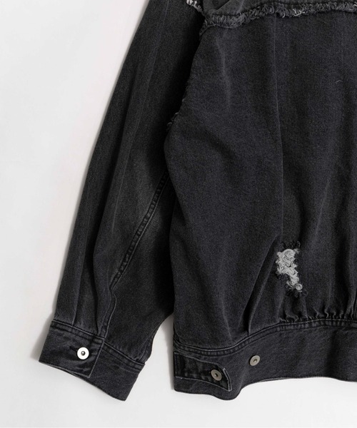 MAISON SPECIAL（メゾンスペシャル）の「Crash Denim Blouson