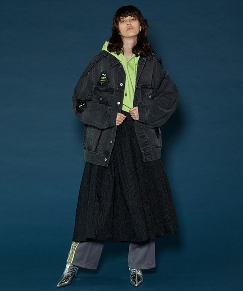 MAISON SPECIAL（メゾンスペシャル）の「Crash Denim Blouson