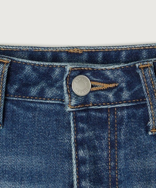 Semi flare denim/セミフレアデニム（デニムパンツ）｜anuans（ア